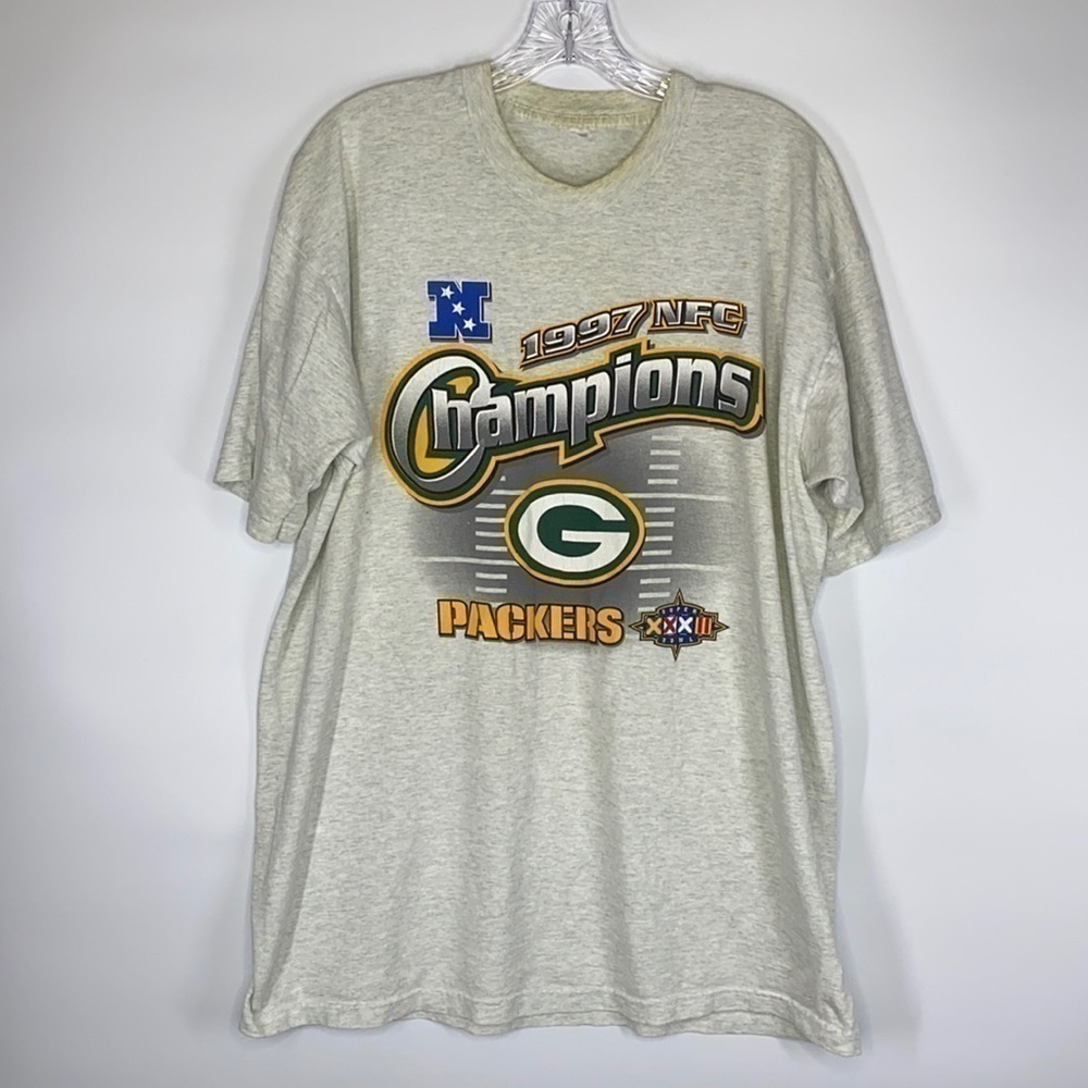 NFL Green Bay Packer Vintage 1997 NFC Champions Tshirt